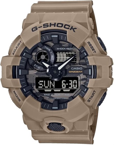 Armbanduhr Casio in Polycarbonat GA-700CA-5AER - GA-700CA-5AER